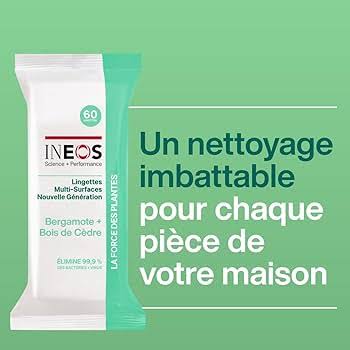 Ineos Lingettes Bergamote